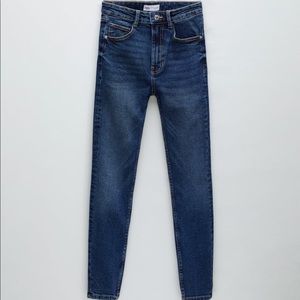 Zara Vintage High Rise Skinny Jean